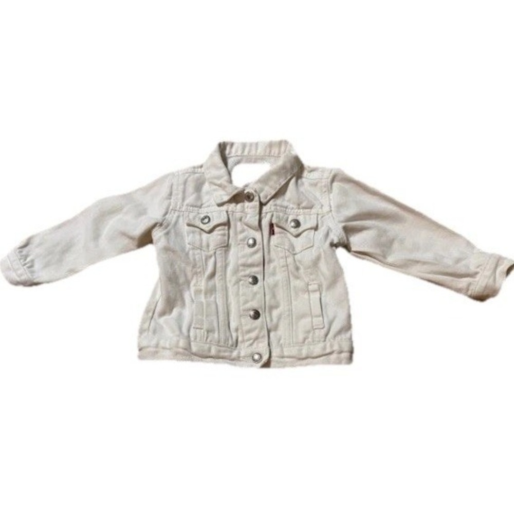Levi's Jean Jacket Girls 24 Months‎ White